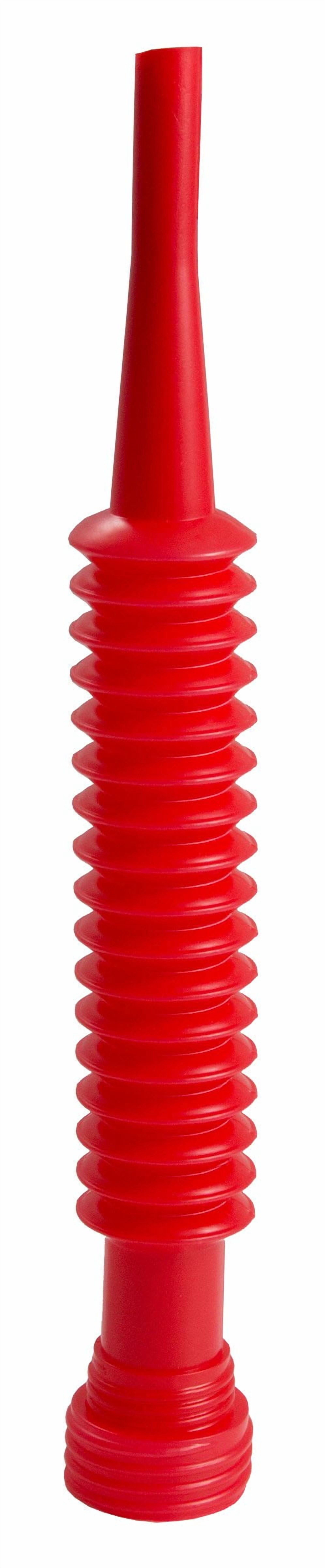 (4 pack) Hyper Tough Super-Flexi Plastic Funnel Spout, 10119