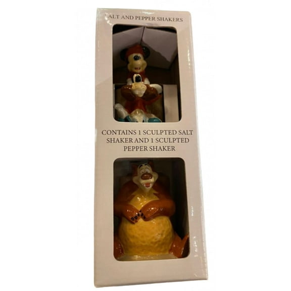 Disney Parks Wilderness Lodge Salt and Pepper Shakers New With Box