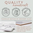 thumbnail image 5 of 12-Opening Wooden Collage Picture Frame Wall Made to Display Eight 4" x 6" and Four 6" x 8" – White made in Ukraine, 5 of 7