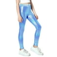 thumbnail image 6 of Baozhu Girls Leggings for Gymnastics/Dance,Kids Leggings Stretchy Footless  Athletic,4-14 Years, 6 of 9
