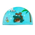 thumbnail image 3 of CSChome Swimming Caps Kids Swimming Hats Quick Dry Cartoon Pattern Nylon Stretchy Protective Swimming Hats Cute, 3 of 7