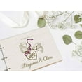 thumbnail image 5 of Darling Souvenir Personalized Engraved Laser Cut Wedding Guest Book Wooden Cover Sign-in Book Registry Guestbook Scrapbook-TY, 5 of 7