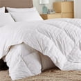 thumbnail image 2 of Home Sweet Home Luxurious All-Season Down Alternative Hypoallergenic Box-Stitched White Comforter (Full/Queen), 2 of 3