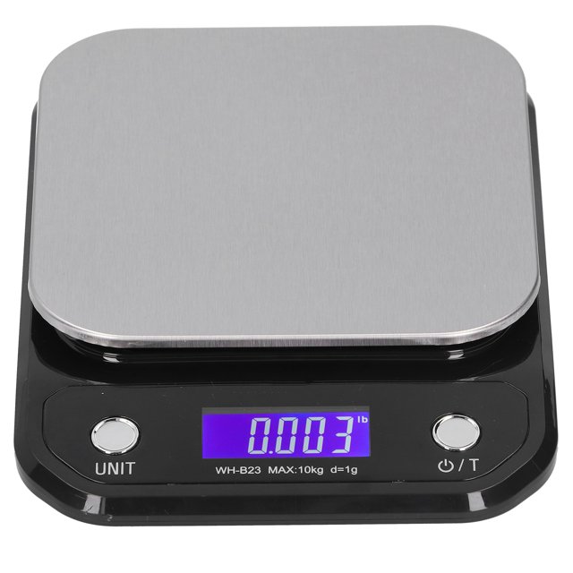 Báscula Digital de alta precisión, báscula electrónica portátil para cocina, herramienta para medir el peso de los alimentos (10kg/1g)