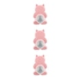 thumbnail image 1 of Greeniant gato artificial mordida juguete molar realista ligereza juguete dentición limpieza ejercicio interactivo rosa Type1 NO1, 1 of 6