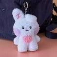thumbnail image 1 of Kpop ZB1 Doll Filling PP Cotton Soft Short Plush Toy ZERONI Cartoon Cute Dog Cat Rabbit Doll Keychain ZEROBASEONE Fans Gift, 1 of 6