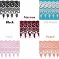 thumbnail image 5 of 7.5" Wide 20 Colors Floral Venice Lace Trim Guipure Fringe Trimming By Yardage, 5 of 5