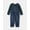 DENIM STRIPE, variant on Baby Overall and Top Set, 2-Piece, Sizes 3 Months - 24 Months