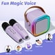 thumbnail image 2 of Altavoz karaoke mini con 2 micrófonos inalámbricos para niños, 2 of 6