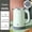 Green, variant on 0.8L Small Portable Travel Electric Kettle,Stainless Steel Double Layer Hidden Cord Storage Auto Shut Off Camping Boiler