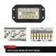 thumbnail image 3 of 4 luces de trabajo empotradas de 12 V y 6 pulgadas con 26 LED superbrillantes para faros delanteros de coche, 3 of 8