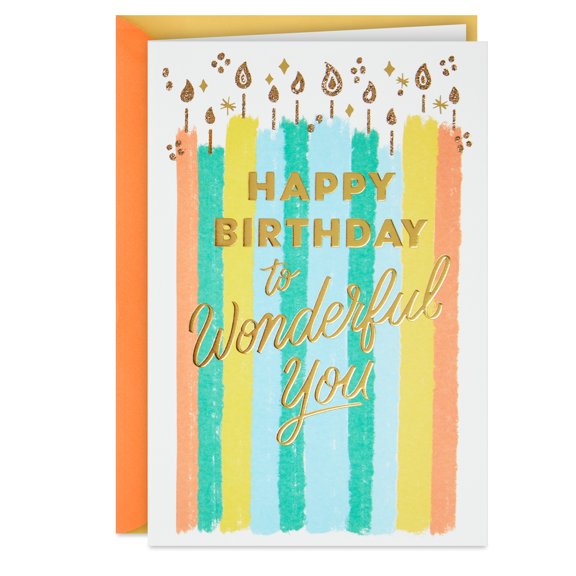 Hallmark Birthday Greeting Card (Someone Wonderful like You)