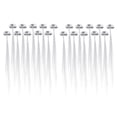 thumbnail image 3 of 120 Piezas LED Intermitente Fibra óptica Para El Cabello Suministros Para Fiestas Blanco Sunnimix Ilumina la trenza de pelo intermitente, 3 of 8