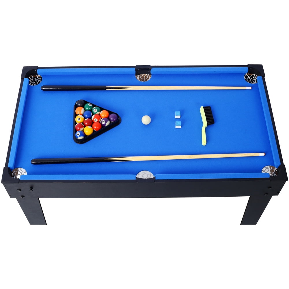 Yesurprise Multi Game Table, 43 Inch 5-in-1 Combo Game Table, Hockey/Soccer Foosball/Pool/Table Tennis/basketball Table Combination Kit for Game Room Home