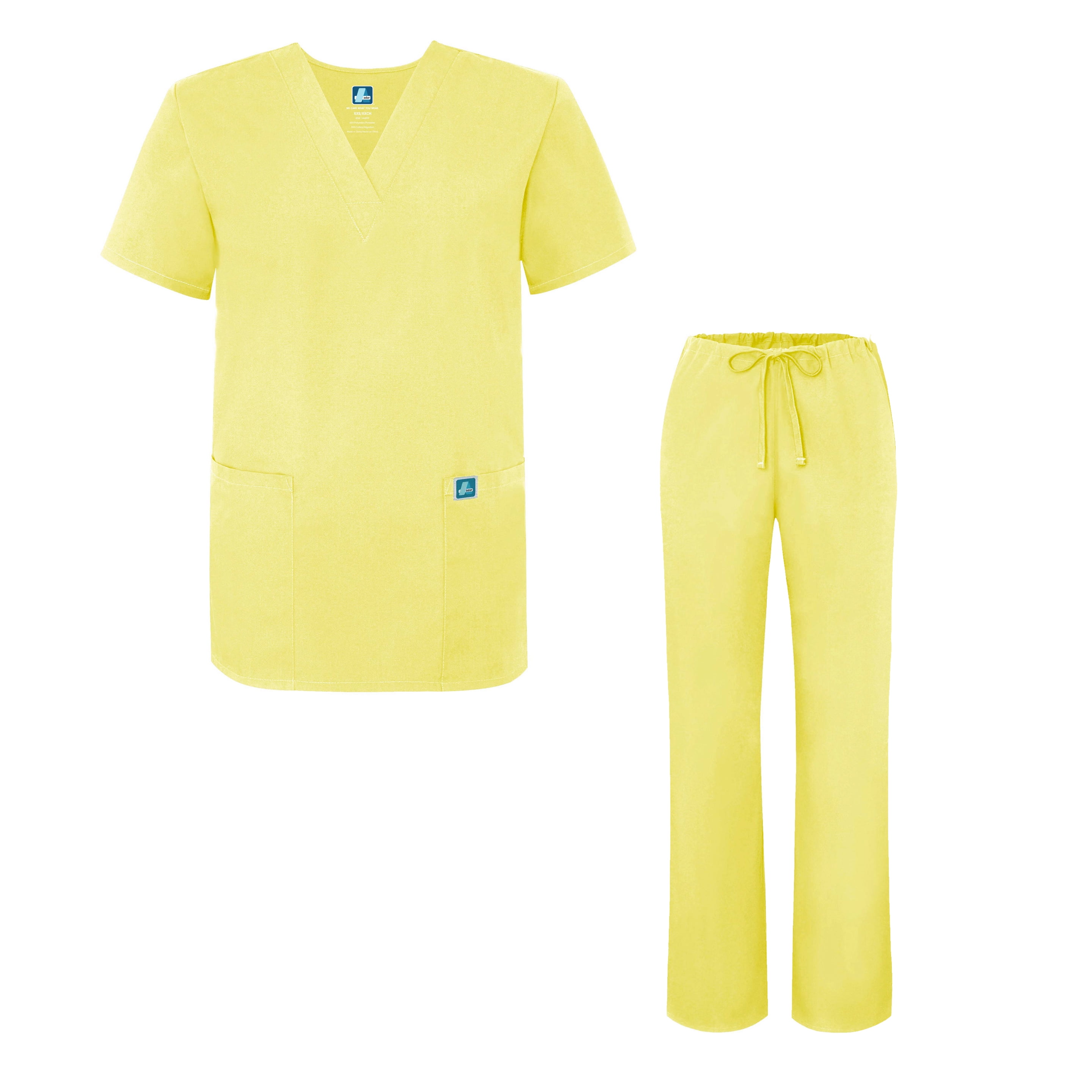 Adar Universal Medical Scrubs Set Medical Uniforms Unisex Fit (45
