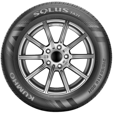 Kumho Solus TA31 P215/55R17 94V B (4 Ply) BW (Best Price On Kumho Tires)