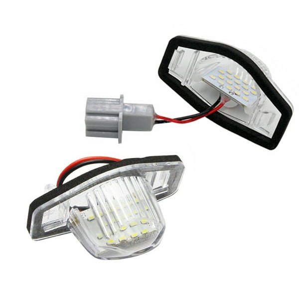  OZ-LAMPE 2X Éclairage de plaque d'immatriculation LED