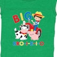 thumbnail image 4 of Inktastic Farmer Tractor EIEIO Big Bro Boys Baby Bodysuit, 4 of 5