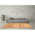 thumbnail image 3 of Ahgly Company Indoor Rectangle Abstract Brown Modern Area Rugs, 5' x 7', 3 of 4