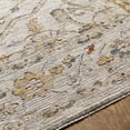 thumbnail image 6 of Hauteloom Coromandel Living Room, Bedroom Area Rug - Traditional - LightGray, MediumGray, Cream - 18" x 18" Sample, 6 of 13
