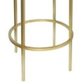 thumbnail image 5 of Trent Home 26" Contemporary Metal Counter Stool in Brushed Gold, 5 of 7