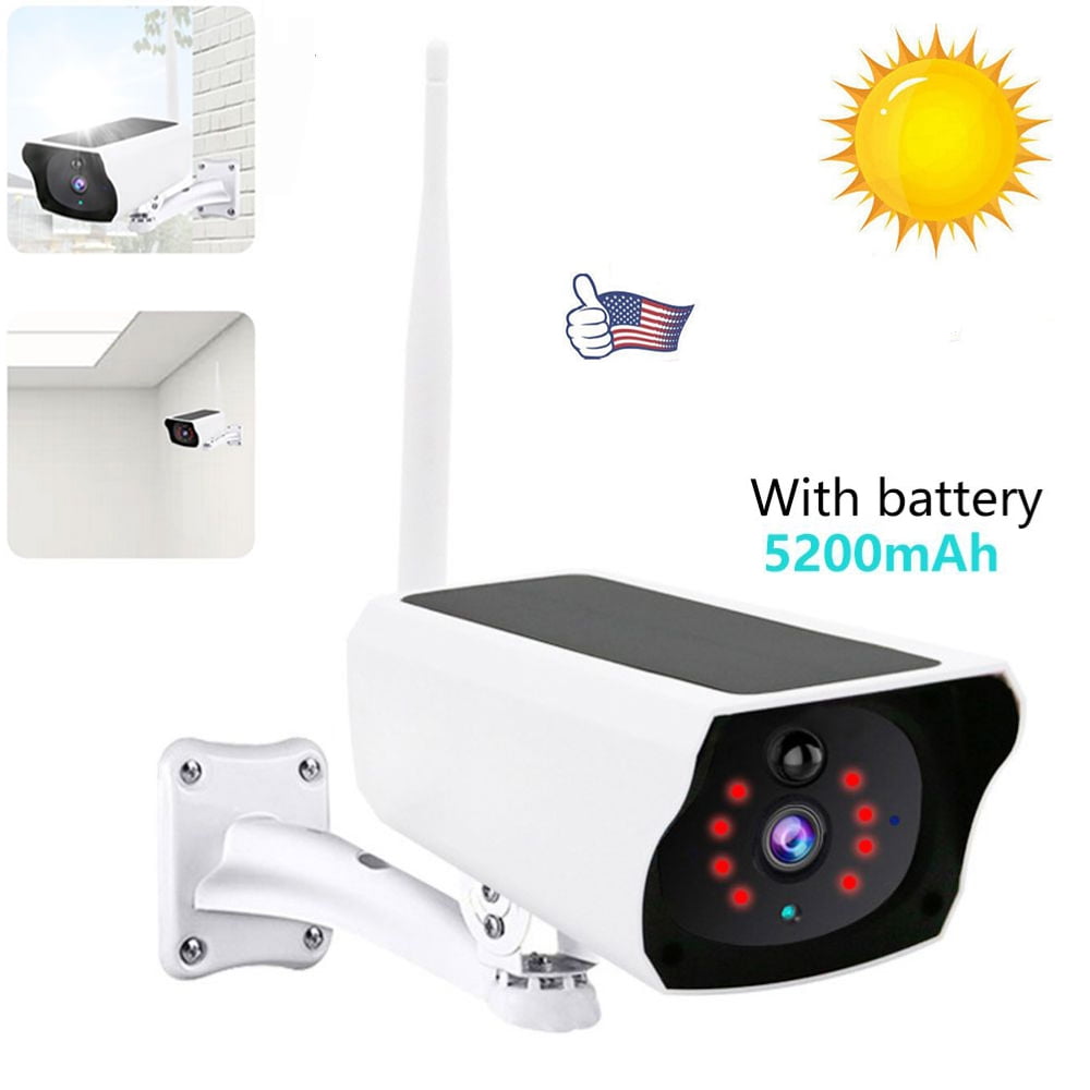 Wireless Security Camera Outdoor, Solar Powered WiFi Cameras