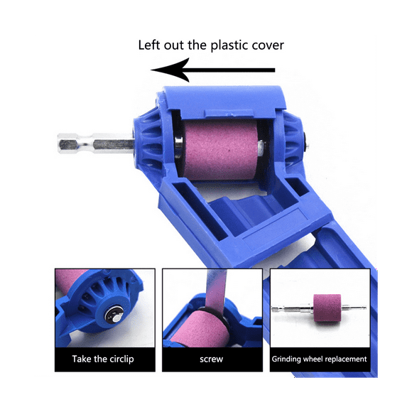 Portable Grinder Electric Drill Grinder Grinding Wheel Grinder Twist Drill Grinder Multifunctional Repair Tool