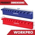 thumbnail image 2 of Organizador de llaves WORKPRO Magnetic 24 ranuras SAE de 9 mm a 20 mm, 2 of 8