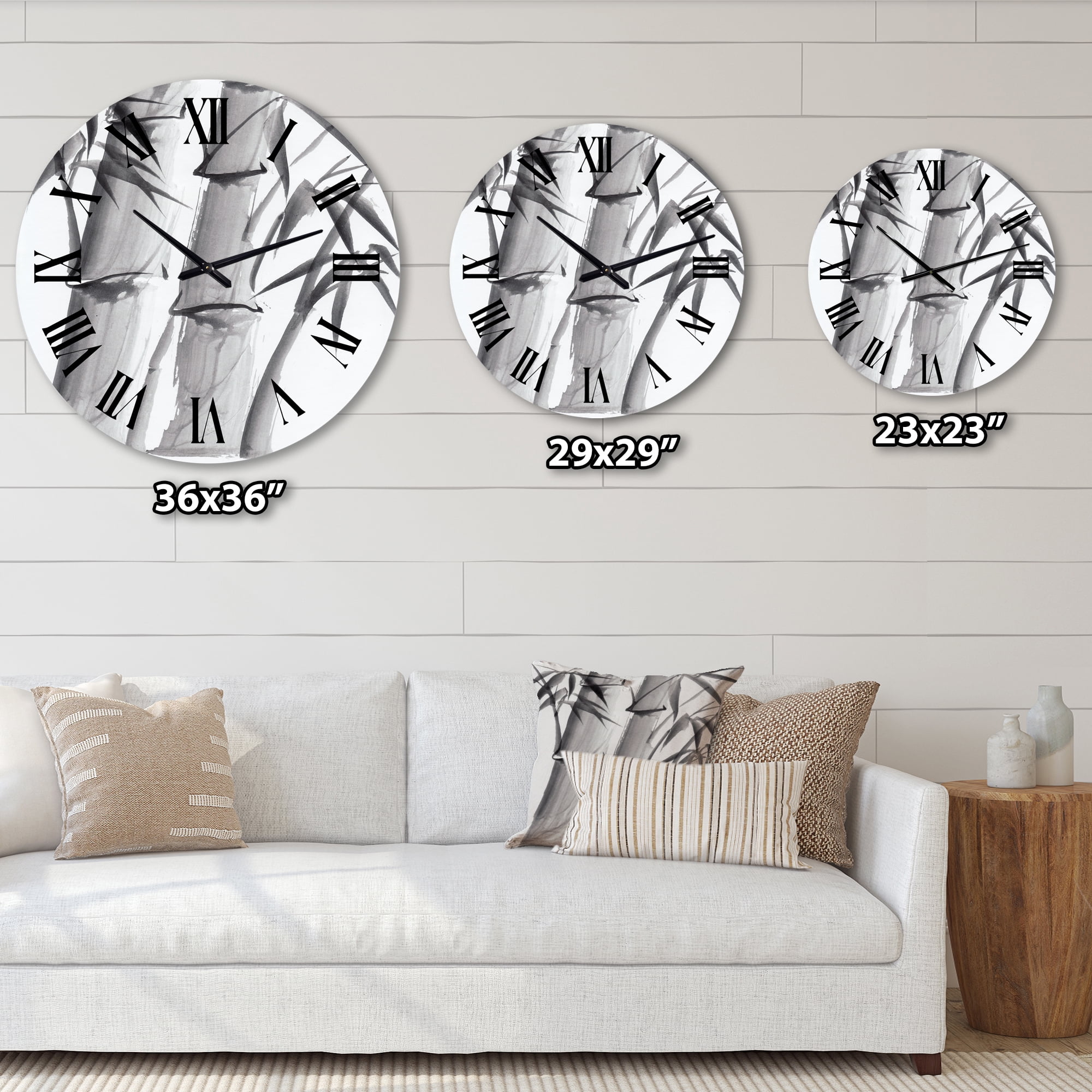 Designart 1 in Traditional Wall Clock