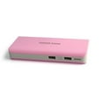 thumbnail image 2 of 14000 mAh Portable USB Power Bank/ External Battery for Acer Liquid Z6, Liquid Z6 Plus, Liquid Zest Plus - Pink, 2 of 2