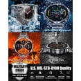thumbnail image 3 of Reloj inteligente PODOEIL con pantalla grande de 1,85 pulgadas con linterna de 730 mAh, 3 of 8