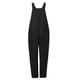 thumbnail image 4 of Pantalones con tirantes informales en general de lino y algodón para mujer, pantalones de verano para mujer, 4 of 4