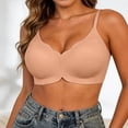 thumbnail image 2 of Yutgune Plus Size Bras For Women Jelly Wireless Full Coverage Scalloped Support For Older Women Bralette, 2 of 5