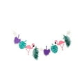 thumbnail image 2 of HONITANO 3Pack Party Decoration Felt Bunting Tropical Flamingo Pineapple Palm Leaf, 2 of 8