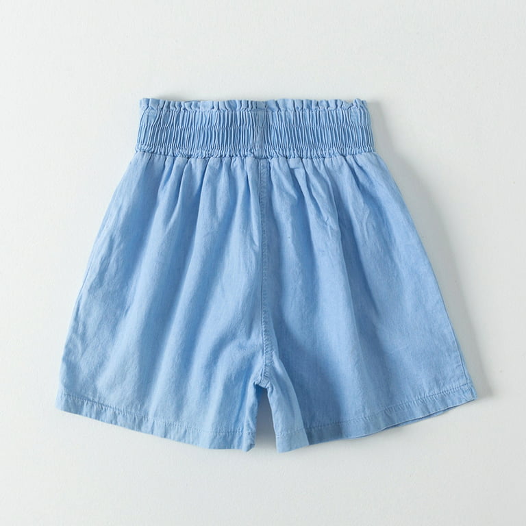 ASEIDFNSA Shorty Shorts Girls Kids Summer Clothes Girls Toddler Kids Girls  Boys Elastic Waist Casual Shorts Pants Clothes 6Y