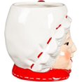 thumbnail image 4 of Ceramic Cup, 20 OZ, Shaped Mrs. Santa, 4 of 4