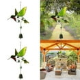 thumbnail image 3 of Hummingbird Wind Chime 2026 New Unique Hummingbird Garden Decor Outdoor Hummingbird Statue Themed Gifts Wind Chimes for Hummingbird Lovers Women Hanging Memorial Ornaments Windchimes Bell Home Decor, 3 of 9