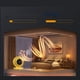 thumbnail image 5 of Calentador de espacio Control inteligente Anti sobrecalentamiento Ahorro de energía Bajo nivel de ruido Calentador de escritorio portátil Ventilador Amarillo Enchufe estadounidense 110V, 5 of 10