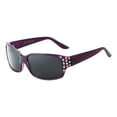 thumbnail image 5 of HZ Series Diamante - Women's Premium Polarized Sunglasses by Hornz - Deep Lavender Frame - Dark Smoke Lens, 5 of 5