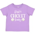 thumbnail image 3 of Inktastic Dad's Cricket Buddy Boys or Girls Toddler T-Shirt, 3 of 5