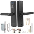 thumbnail image 1 of VGEBY Smart Door Lock Electronic Fingerprint Password IC Card Mechanical Keys Wifi Locks, 1 of 8