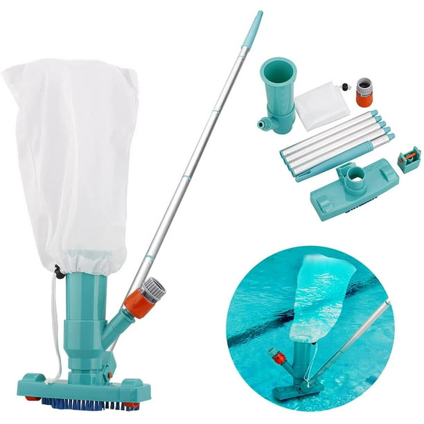 Portable Jet Pool Vacuum, Handheld Manual Portable Summer Waves Pool