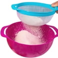 thumbnail image 7 of Cheer Collection 15 Piece Nested Bowl Set with Mixing Bowls, Colander, Sifter and Measuring Spoons, BPA-Free Bright Colorful Plastic, 7 of 7