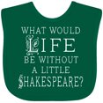 thumbnail image 3 of Inktastic Shakespeare Boys or Girls Baby Bib, 3 of 4