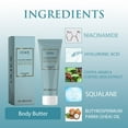 thumbnail image 1 of 3pcs Body Butter, Nourish Clean Skin Moisturizing Delicate Pore Shine Anti-Wrinkle Cream Body, 1 of 5