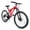 Blue, variant on Aezusy 26" Mountain Bike 21 Speed Steel Frame City Bicycle with Full Suspension for Men Women, Blue