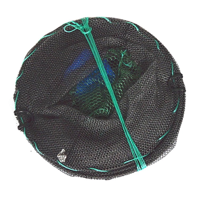 Red de dragado de pesca Red de cangrejos de río portátil Resistente a la corrosión al aire libre (25 * 45 CM) Ehuebsd Para Estrenar