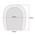 thumbnail image 2 of facefd 10 Pieces Thicken Microphone Foam Mic Cover Windscreen Handheld Stage Black, 2 of 5