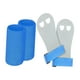 thumbnail image 5 of Empuñaduras de gimnasia para niños con muñequera multifuncionales para ejercicios infantiles Azul L, 5 of 9