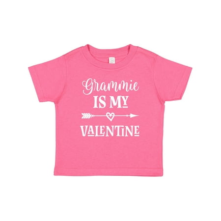 

Inktastic Grammie is My Valentine Outfit Gift Baby Girl T-Shirt